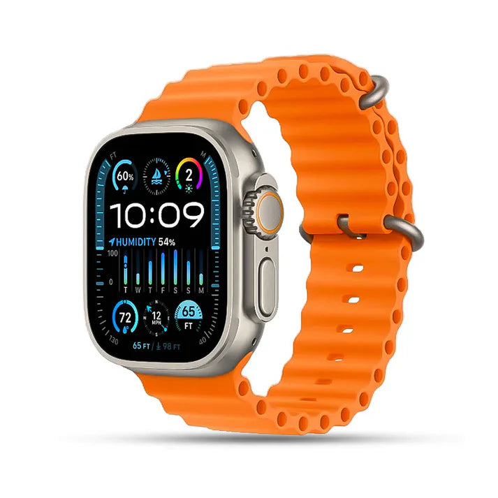 Ultra Smartwatch + 10 Straps – Stylish & Durable!